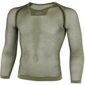 MILLET ミレー ドライナミックメッシュ スリーブクルー メンズ DRYNAMIC MESH 3／4 SLEEVE CREW アンダーウエア 登山 インナー シャツ 汗冷え対策 MIV01356 8781｜e-lodge