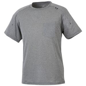 MILLET ミレー ヘザー メッシュ クルー ショートスリーブ メンズ Tシャツ ティーシャツ 半袖 半そ