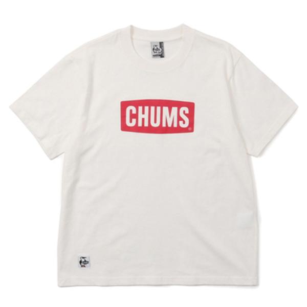 チャムス　CHUMS ロゴ Tシャツ メンズ レディース コットンTシャツ レジャー キャンプ デイ...