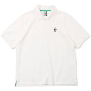チャムス　CHUMS ブービー ポロシャツ レディース Booby Polo Shirt シャツ ポロT 襟付き 刺繍ロゴ レジャー コットンシャツ シンプル CH121190 W001