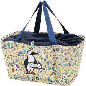 チャムス　CHUMS レジカゴエコバッグ エコバッグ 　レジかご　Eco　Bag　バッグ　鞄　軽量　買い物　収納　コンパクト　ポケット付き　かわいい CH60305｜e-lodge