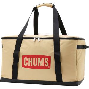 チャムス　CHUMS チャムスロゴフォーダブルボックスM　キャンプグッズ　収納ケース　CHUMS　Logo　Foldable　Box　M　コンテナボックス　キャンプグッズ｜e-lodge