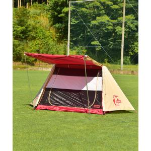 チャムス　CHUMS Aフレームテント3　A−Frame　Tent　3　テント　キャンプ　3人　コンパクト　Aフレーム型 CH621789 BEIGE/RED