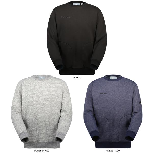 マムート MAMMUT エッセンシャル ミッドレイヤー クルー ネック アジアンフィット メンズ レ...