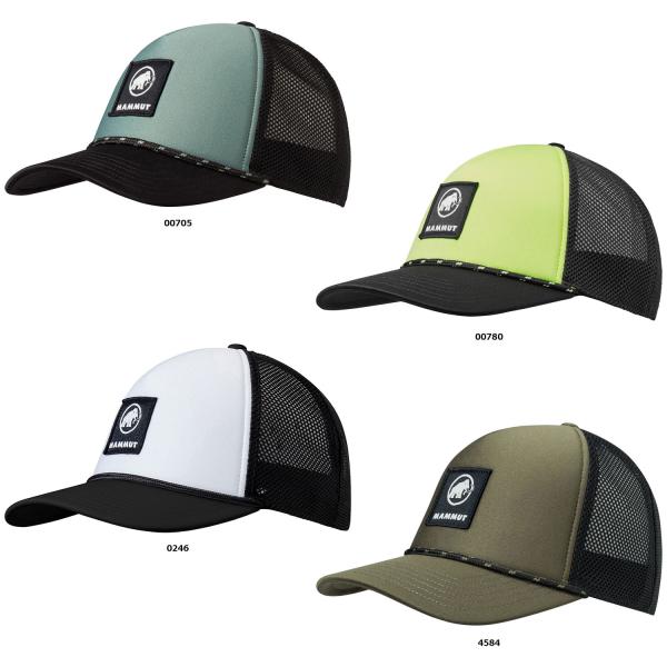 マムート MAMMUT Crag Cap Logo 帽子 キャップ サイズ調整 ドローコード トレッ...
