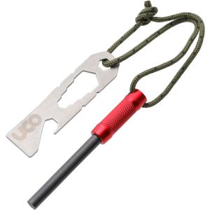 UCO ユーコ サバイバルファイヤーストライカー レッド 火起こし 火打ち石 着火 エマージェンシー サ