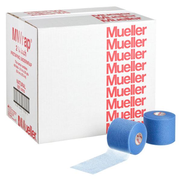 ミューラー MUELLER アンダーラップ Mラップカラー 70mm ビッグブラック 48個入り  ...