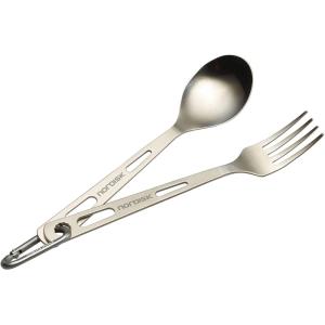 NORDISK ノルディスク 【国内正規品】 Titanium Cutlery Set of 2 119020 超特価｜e-lodge