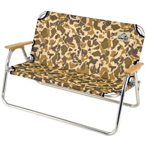 CAPTAIN　STAG キャプテンスタッグ キャンプアウト　アルミ背付ベンチ