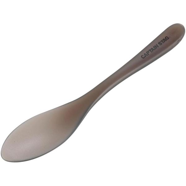 キャプテンスタッグ CAPTAIN STAG GFLOAT TPX樹脂製 高耐熱スプーンL スモーク...