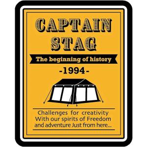 CAPTAIN　STAG キャプテンスタッグ キャプテンスタッグ　CAPTAIN　STAG　アウトドア　アクセサリー　CSデザインステッカー　メッシュタープ・ポスター　｜e-lodge