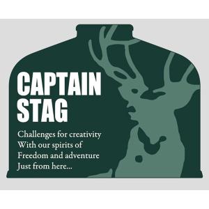 CAPTAIN　STAG キャプテンスタッグ CSデザインステッカー OD缶 65×51mm UM1592｜e-lodge