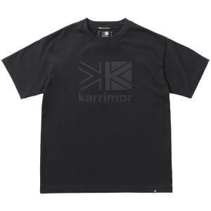 Karrimor カリマー 半袖Tシャツ　ロゴTシャツ　logo　S／S　T　メンズ　半袖シャツ 101493 BLACK｜e-lodge