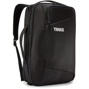 スーリー　THULE アクセント コンバーチブル バックパック 17リットル ブラック Accent Convertible Backpack 17L Black リュック 通勤 3204815｜山とアウトドアの店 山気分