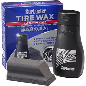 シュアラスター 洗車用品 タイヤ艶出し剤 タイヤワックス 水性タイプ 専用スポンジ付 200ml SurLuster S-139