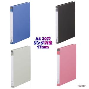 KING JIM（キングジム） リングバインダーBF 30穴 A4S 収容 300枚