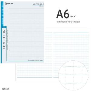 ドット方眼ノート　A6サイズ｜e-maejimu