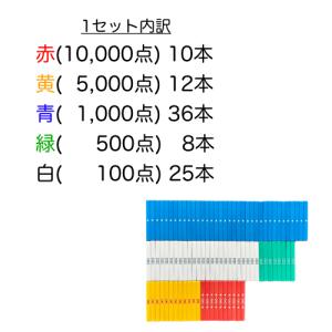 麻雀用 「カラー点棒」 麻雀用具・マージャン用小物の詳細画像2