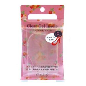インソール 靴ずれ防止 ブランレディ クリアジェルインソール  つま先クッション（厚さ1.0mm) ...
