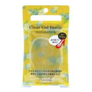 インソール 靴ずれ防止 ブランレディ クリアジェルインソール  つま先クッション（厚さ3.0mm) ...