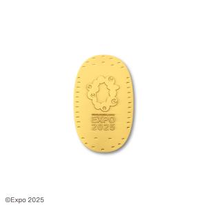 ミャクミャク記念小判 B・純金製 小の詳細画像1