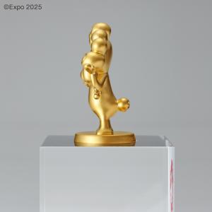 ミャクミャク純金製フィギュアの詳細画像2