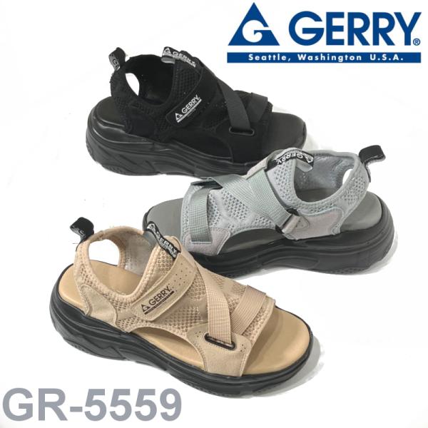 ジェリー GERRY レディース サンダル GR-5559 厚底サンダル アウトドア 軽量