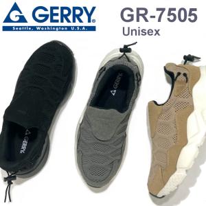 ジェリー GERRY アウトドアスニーカー ユニセックス GR-7505 スリッポン トレッキング 軽量