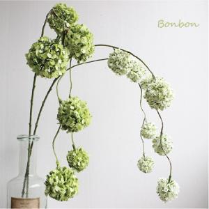 ボンボンスプレー 造花 インテリア 33102 フェイクフラワー