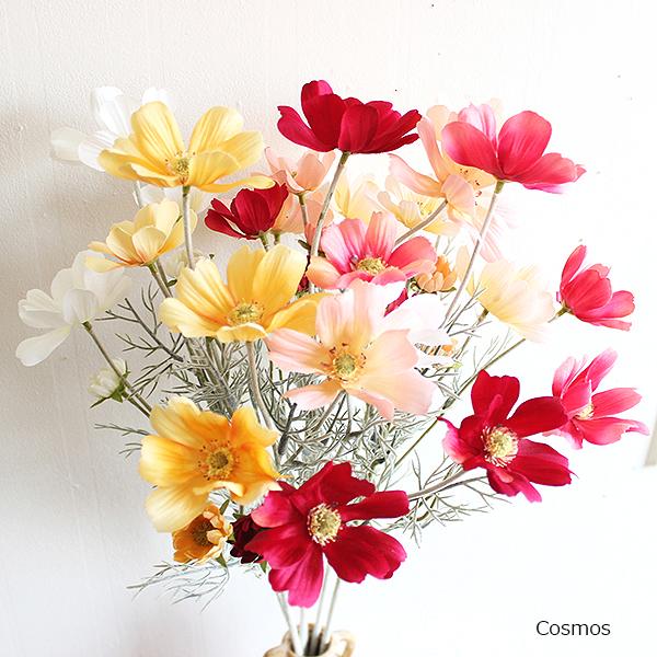コスモス 造花 フェイクフラワー インテリア