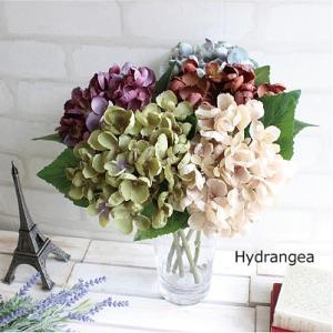 ソフトハイドランジア(アジサイ)  造花 インテリア 未触媒 器なし