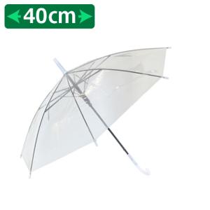 【送料無料】ビニール傘 ジャンプ式（透明）親骨60cm【黒パーツ・黒骨】 60本_業務用 ビニール傘 透明 60cmジャンプ式 黒パーツ黒骨 業務用 60本 : みやこ