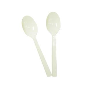 スプーン160mm アイボリー （バラ入） 100本