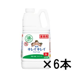キレイキレイ液体薬用ハンドソープ 2Lボトル 6本｜e-miyaco