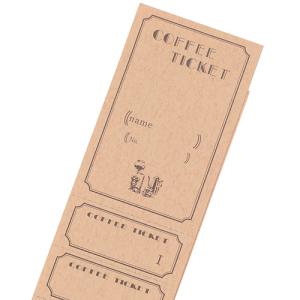 コーヒーチケット　CT-2　サイホン柄 1000枚