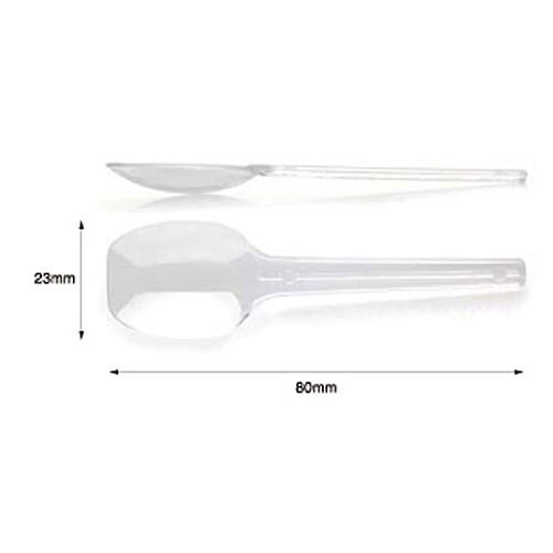クリアスプーン80mm（個包装） 10000本
