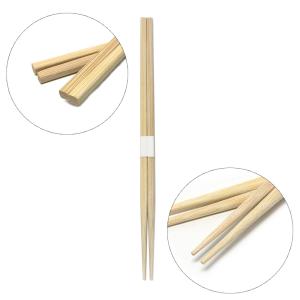 竹箸 角白帯巻(24cm) 100膳の詳細画像4