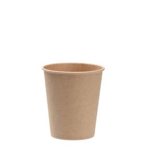紙コップ7オンス 205ml（未晒）50個 /おしゃれで、かわいいナチュラルカラーが人気の紙コップ。