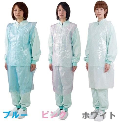 ポリエプロン 4448 ガードファインエプロン アルファ（袖無し） 80枚