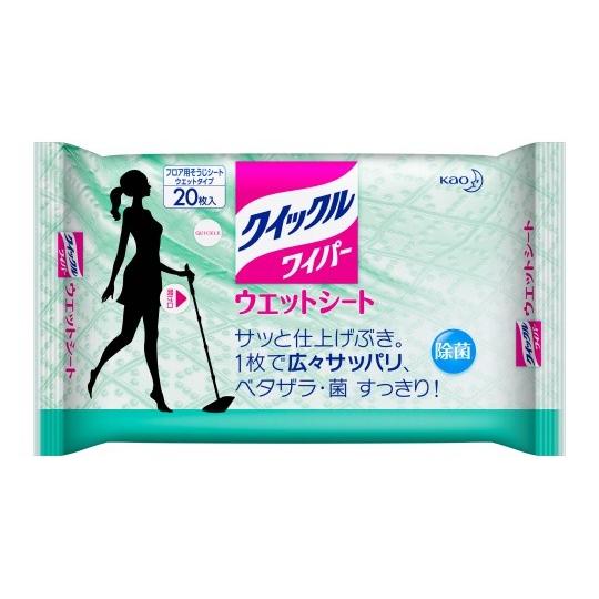 クイックルワイパー 替シート ウェットタイプ 20枚入