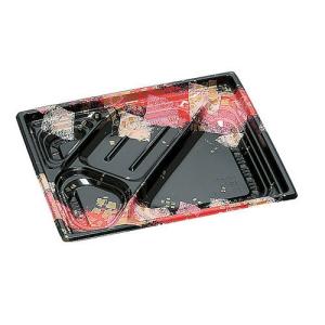 弁当容器 巧膳23-20-2H 華やぎ赤 600枚 : みやこオンライン