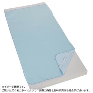 エブケアスムース防水シーツ 敷きパッドタイプ 180×95cm ブルー 15枚｜e-miyaco