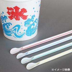918 かき氷 スプーンストロー 裸 4色アソ...の詳細画像2