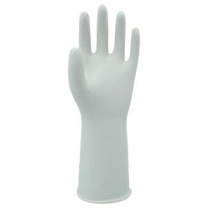 2470 油に強い薄手のニトリル手袋 1P M ホワイト 10双