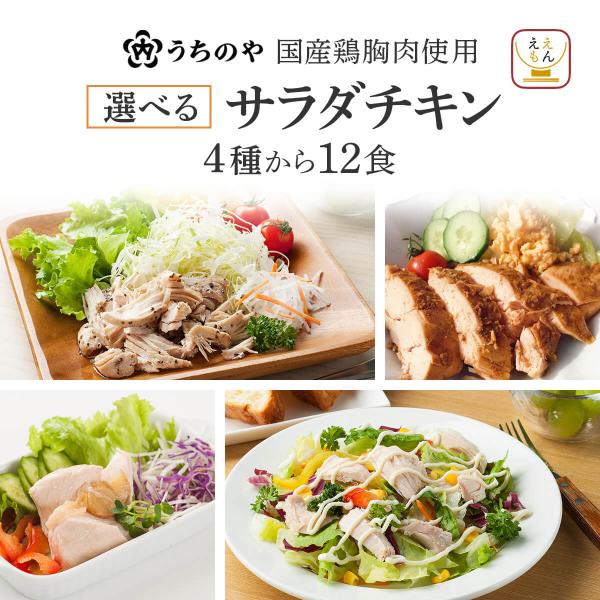 クーポン 配布 敬老の日 サラダチキン 常温 保存 ４種から 選べる 12食 セット うちのや まと...
