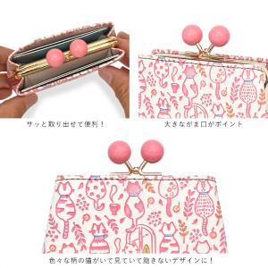 友禅文庫 あおりがま口財布 がま口財布 レディ...の詳細画像3