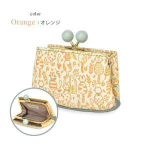 友禅文庫 あおりがま口財布 がま口財布 レディ...の詳細画像5