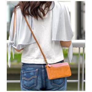 お財布ポシェット 長財布 撥水加工 レディース...の詳細画像1