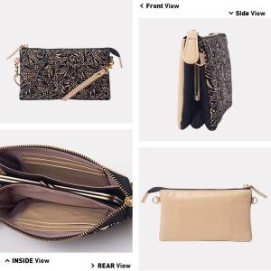 ポシェット 財布 長財布 ミニバッグ ショルダ...の詳細画像3