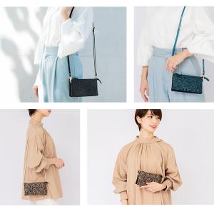 ポシェット 財布 長財布 ミニバッグ ショルダ...の詳細画像4